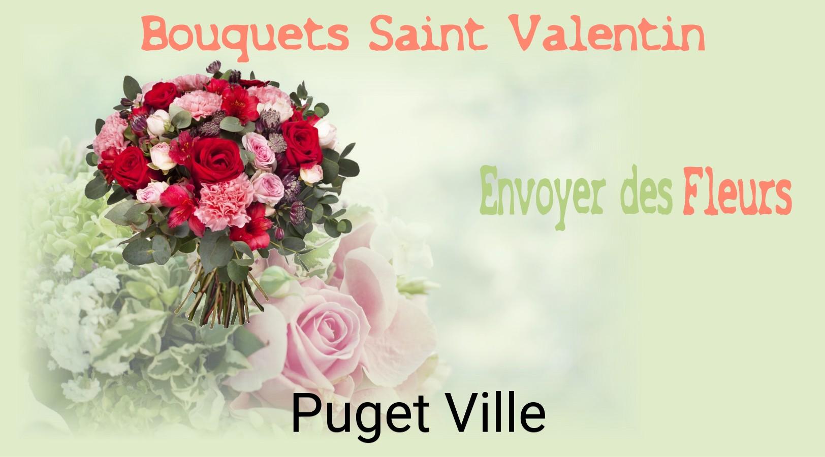 Roses de Saint-Valentin livrées à Puget-Ville